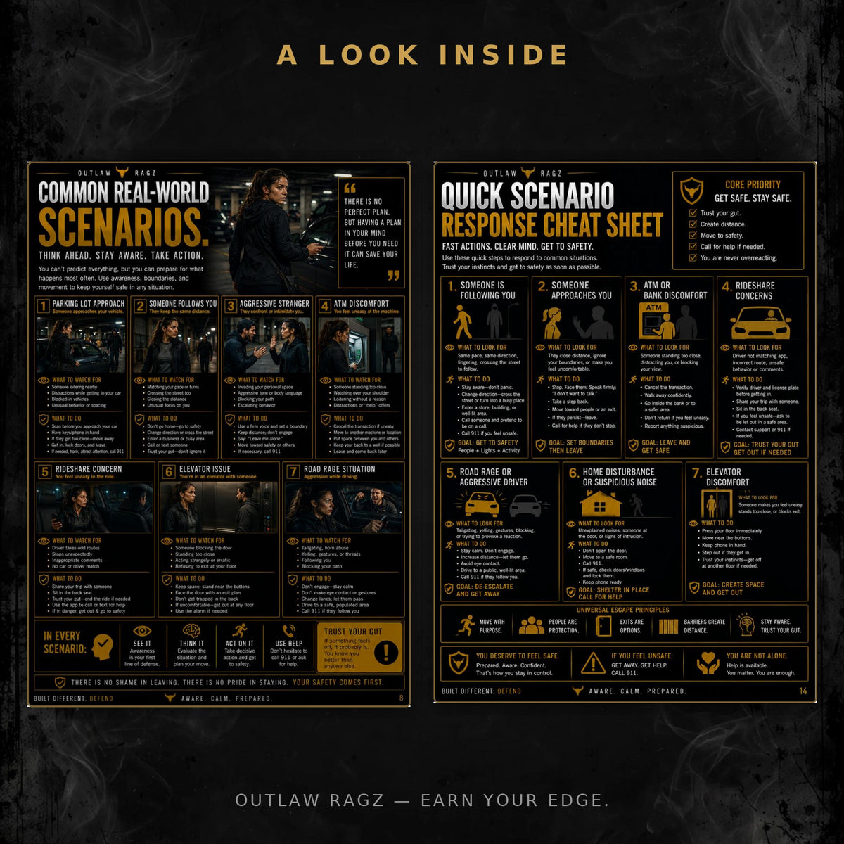 Built Different Self-Defense Guide | Outlaw Ragz
