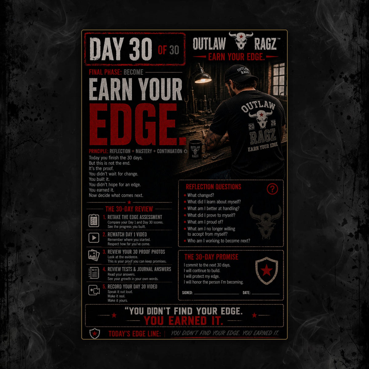 30 Days: Earn Your Edge | 30-Day Personal Development Program