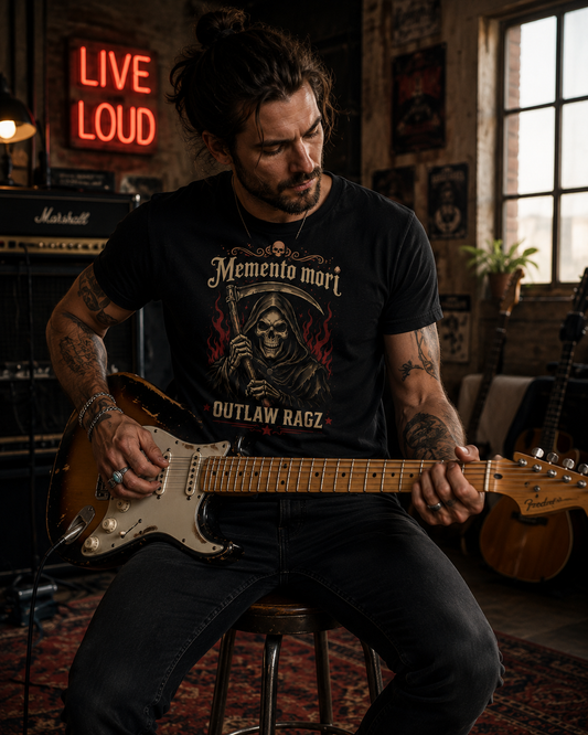 Outlaw Ragz™ Memento Mori Reaper Tee