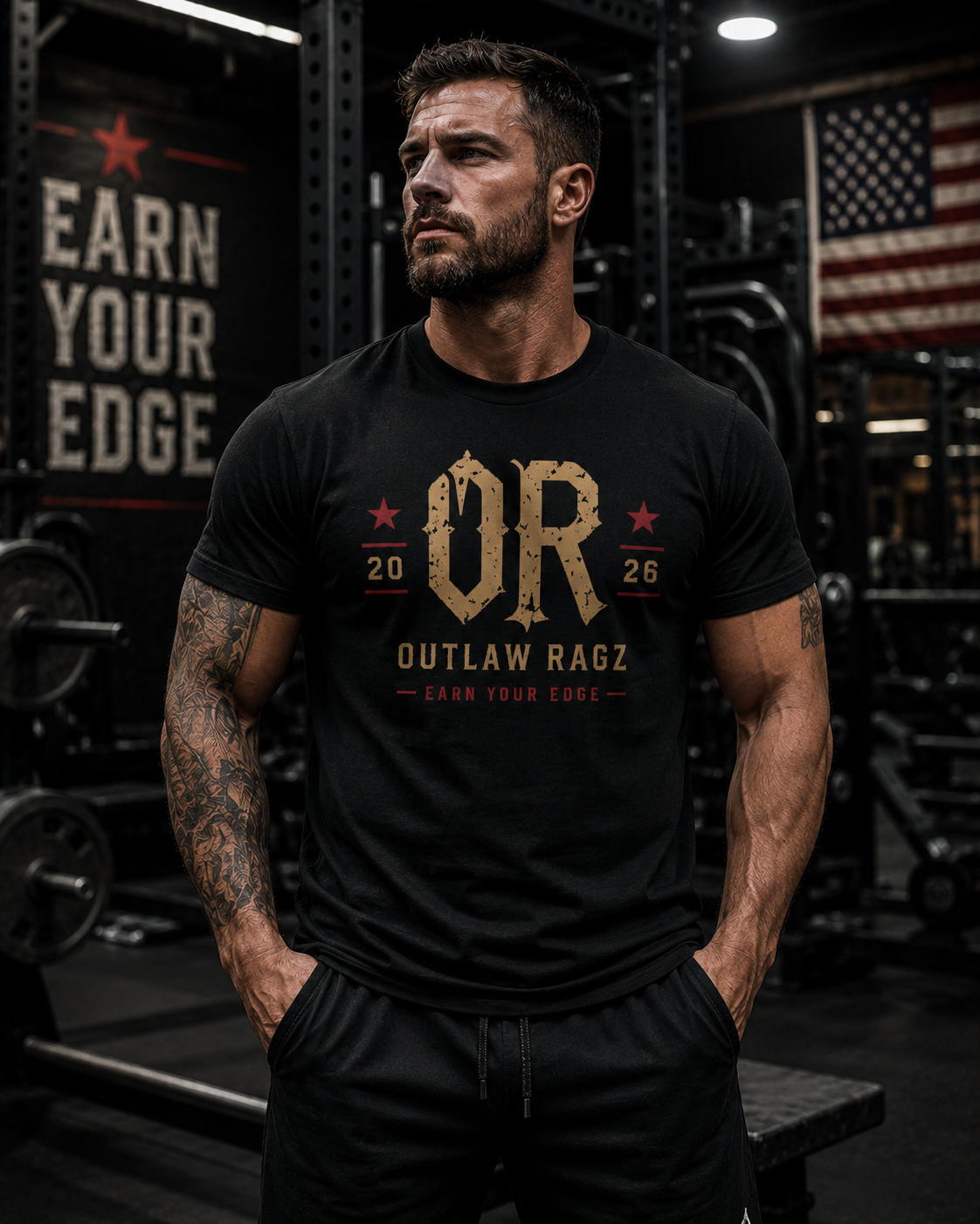 OR 2026 Premium Graphic Tee – Earn Your Edge