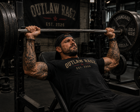 Outlaw Ragz Vintage Logo Tee – Est. 2026