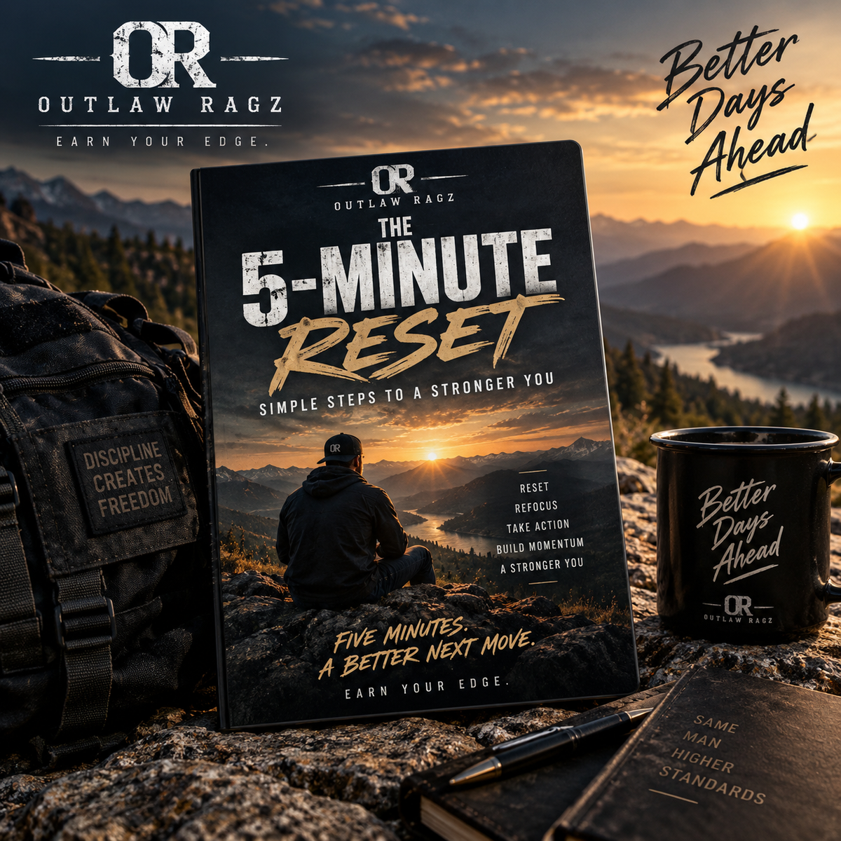 The 5-Minute Reset — Simple Steps to a Stronger You
